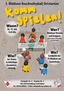 Einladung zum Beachturnier 2014